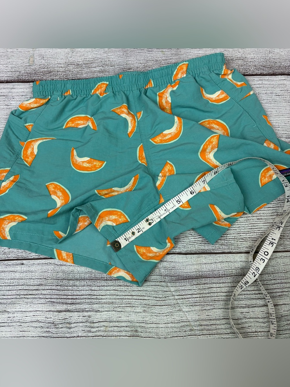 Patagonia Beryl Green Melon Baggies - Picture 12 of 13